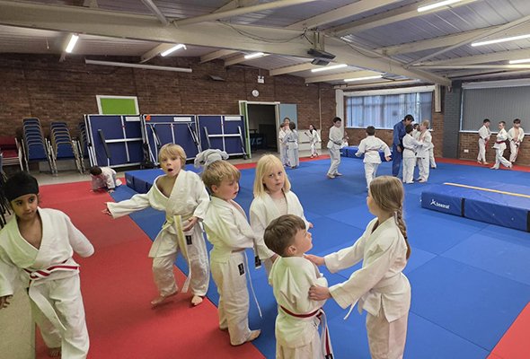 5 to 8 years old judo session